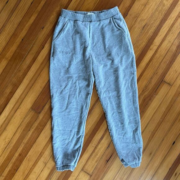 Favorite Daughter Logo Joggers in Heather Grey Size S - Picture 1 of 4